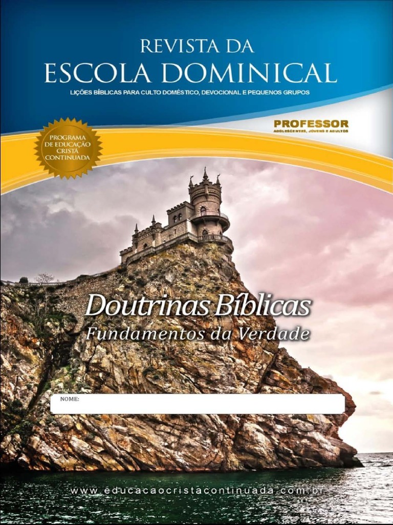 Revista Da Escola Dominical (Doutrinas Bíblicas) PECC PDF | PDF ...