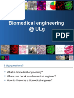 Biomedical Engineering at Ulg