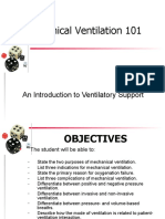 Mechanical Ventilation 101: An Introduction To Ventilatory Support