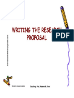 Writing Research Proposal-2008