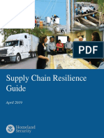 Supply Chain Resilience Guide: April 2019