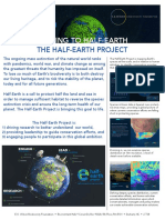 Half-Earth-Project Overview 20180531