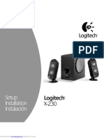 Manual Logitech X-230 Speakers