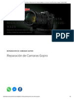 Reparación de Camaras Gopro - Reparacion de Camaras Digitales en San Jose Costa Rica Arturo Vargas Tel - 2221-9325