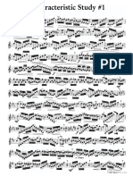 Arban Characteristic Study #1 PDF