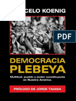 Koenig, Marcelo - Democracia Plebeya