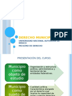 Derecho Municipal