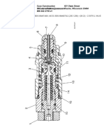 Control Valve - Main Relief Valve