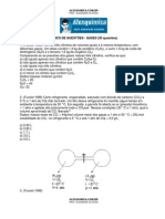 Físico-Química - Gases (30 Questões)