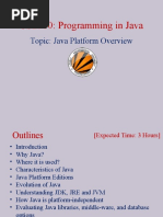 01. Java Platform Overview