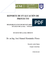 Reporte Final de Evaluación de Proyecto