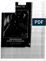 Regal Kitchen Pro K6745S Bread Maker Guide Cookbook