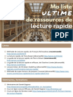 Liste Ultime Ressources Lecture Rapide PDF