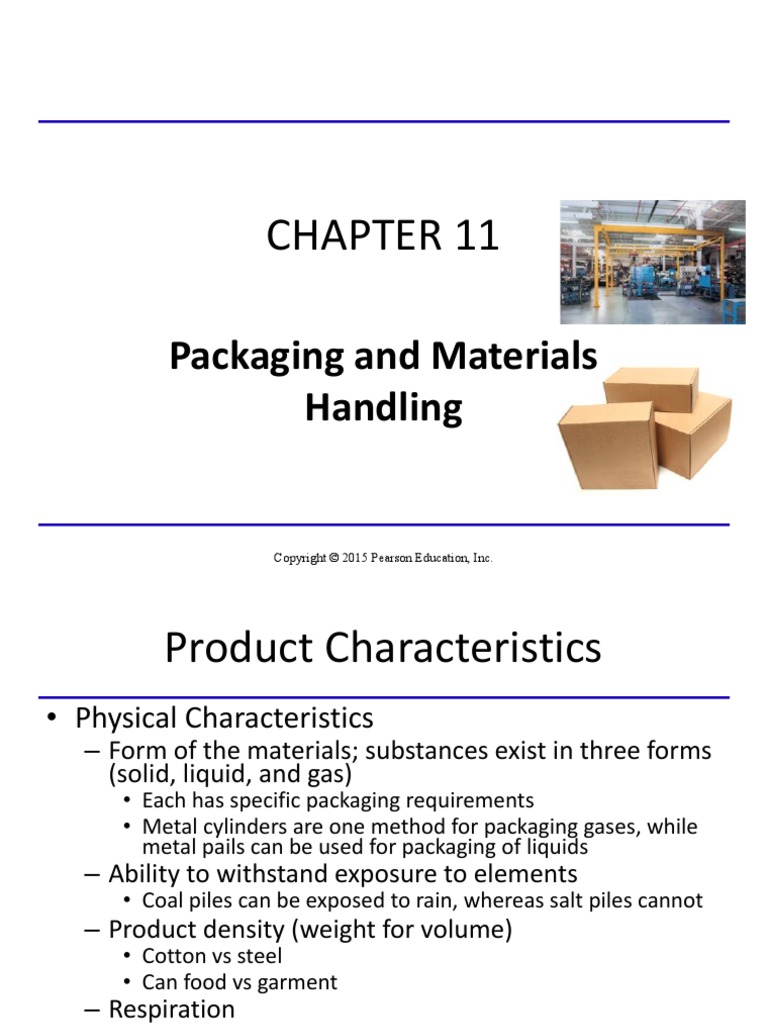 CH 11 Packing and Handling PDF | PDF | Packaging And Labeling ...