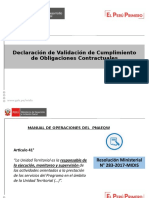 Validación de Cumplimiento de Obligaciones Contractuales