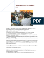 Conclusiones Junta Nacional de FECODE