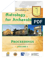 Metro Log y For Archaeo Log Y: Roceedings