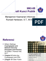 MKI-05 Kriptografi Kunci Publik