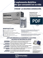 Immunocal Platino Peru Telf. 999-200-870