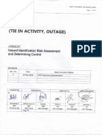 HIRADC - Tie in Activity Outage PDF