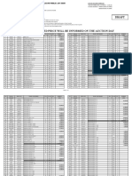 Public auction of used motor vehicles