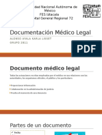 Documentación médico legal 