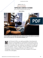 O Antropólogo Contra o Estado PDF