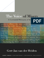 Gert-Jan Van Der Heiden - 'The Voice of Misery - A Continental Philosophy of Testimony' PDF