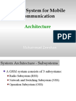 Global System For Mobile Communication: Architecture