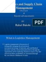 Logistics and Supply Chain Management