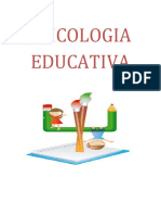 PSICOLOGIA EDUCATIVA