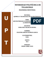 Que Materiales Avanzados Son Utilizados en La Industria