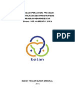 040.SOP Penyusunan Kebijakan Strategis BATAN PDF