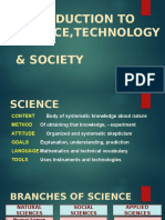 Introduction To Science, Technology & Society