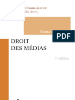 Droit Des Médias - Emmanuel DERIEUX - DALLOZ