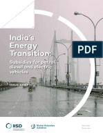 India-Energy-Transition-Subsidies-Petrol-Diesel-Electric-Vehicles