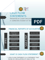 Cash Flow Statements: Presented by Luqniy Maulana 5 Semester Student of Tegal Polytechnic