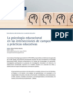 Psicología educacional en las intersecciones de campos y prácticas