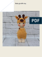 Baby Giraffe Toy PDF