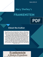 Mary Shelley's: Click To Edit Master Title Style