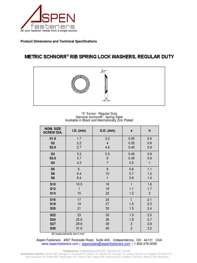 Stainless Steel DIN9250 Safety Lock Washer/Ribbed Washer - Washer And