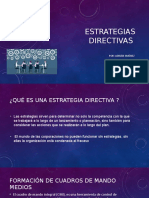 Estrategias Directivas