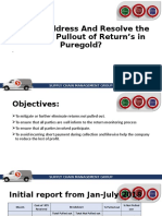 Presentation On PG Process and Returns Issues