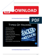 Top 10 Common Hacking Techniques You Should Know About PDF