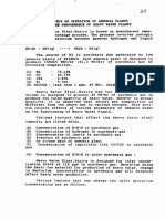 effect of operation of ammonia plant on heavy water