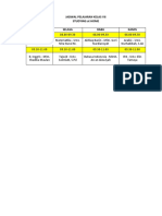 Jadwal Studying at Home