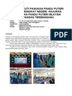 Laporan Aktiviti Luar Pandu Puteri Tunas 2019