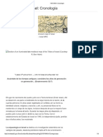 Historia Israel Cronologia PDF