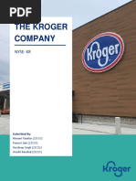 Kroger Case Analysis