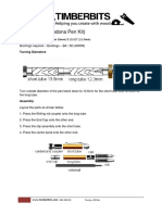 SD Pen Kit - (Sedona Pen Kit) : Turning Diameters